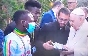 Thank you, Pope Francis, for meeting the #ElHiblu3 in #Malta in 2022. We will never forget you and your support of Abdalla, Amara and Kader. 

Rest in peace, #popefrancis.