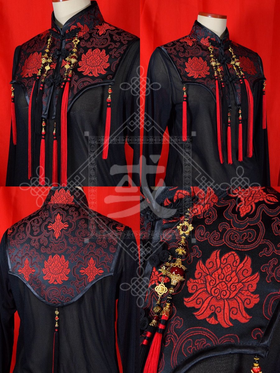 赤い蓮がモチーフ
夜に鮮明に赤く見える蓮です
装飾は赤と金色の蓮モチーフを使用、タッセルは赤と黒の2色
赤と黒、不存在の二値、花の記録

続↓