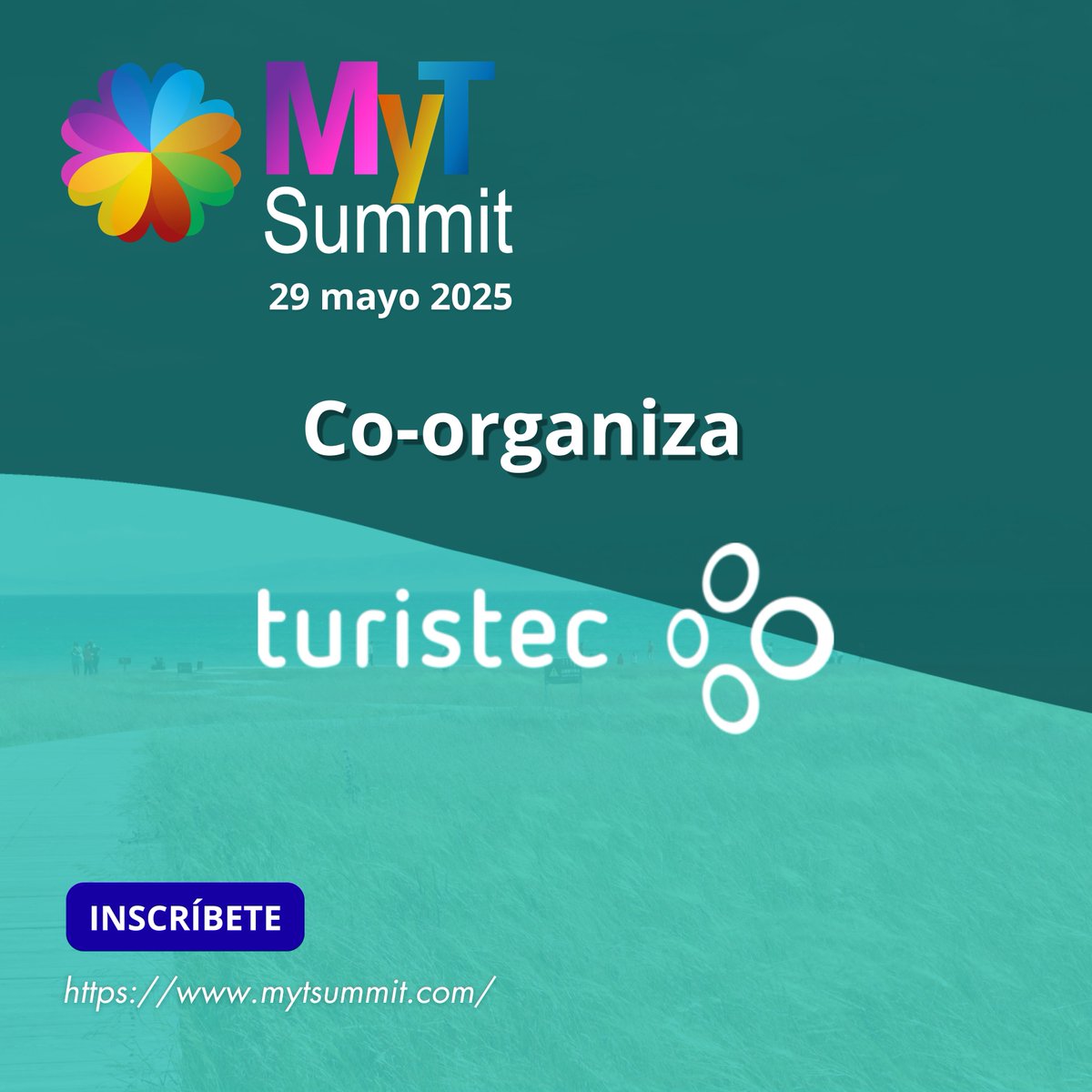 👉 #MyTSummit2025 es también una realidad gracias a quienes apuestan por el turismo y la tecnología como motores de cambio.
<a href="/turistec/">Turistec</a>, clúster de referencia, vuelve a coorganizar esta nueva edición.
📍 29 de mayo – GPRO Hotel Valparaíso Palace &amp; Spa
🔗 mytsummit.com