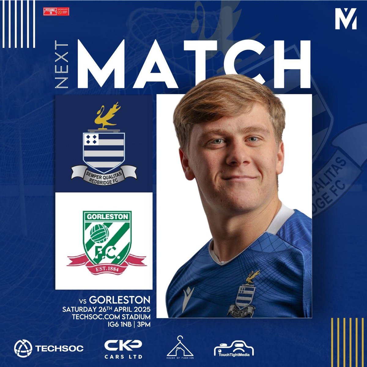 Redbridge Football Club (@themotormen) on Twitter photo come down and cheer us on in the final match of the 𝟚𝟜/𝟚𝟝 𝕤𝕖𝕒𝕤𝕠𝕟
<a href="/TheMotormen/">Redbridge Football Club</a> v <a href="/gorlestonfc/">Gorleston Football Club</a>
⚽️Adults £10, Concessions £6, u16 FREE CASH or CARD
🍺🍔clubhouse and burger bar open
E-programme available come down and cheer us on in the final match of the 𝟚𝟜/𝟚𝟝 𝕤𝕖𝕒𝕤𝕠𝕟
<a href="/TheMotormen/">Redbridge Football Club</a> v <a href="/gorlestonfc/">Gorleston Football Club</a>
⚽️Adults £10, Concessions £6, u16 FREE CASH or CARD
🍺🍔clubhouse and burger bar open
E-programme available