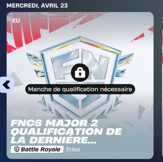 LFT FOR LAST CHANCE AS SOLO