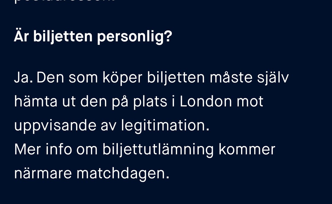 difbobby's tweet image. Vad händer med alla biljetter som inte uppfyller detta då?