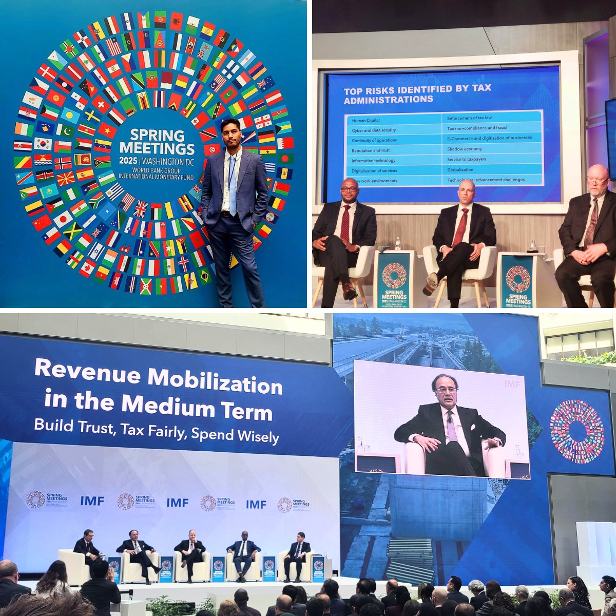 We're at the #WBGMeetings 2025 where Domestic Resource Mobilization is in focus.
💡 Stronger tax systems
💡 Digital tools for compliance
💡 Funding green transitions
Empowering nations starts with sustainable revenue.

#DRM #VFDMS #TaxInnovation