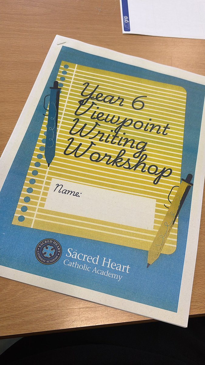Excited for the day ahead. Y6 writing day at Sacred Heart <a href="/SacredHrtCrosby/">Sacred Heart Crosby</a>