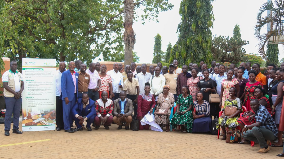 <a href="/MAAIF_Uganda/">MAAIF 🇺🇬</a>, through the NOSP, is conducting a Training of Trainers (ToT) on Financial Literacy &amp; VSLA methodology for CDOs,SACCO managers and Commercial Officers
<a href="/MAAIF_Uganda/">MAAIF 🇺🇬</a>
<a href="/PS_MAAIF/">Maj. Gen. (Rtd) David Kasura-Kyomukama</a>
<a href="/FrankTumwebazek/">Frank K Tumwebaze,MP: Isaiah 41: 11</a> 
<a href="/GCICUganda/">Government Citizen Interaction Centre</a>
