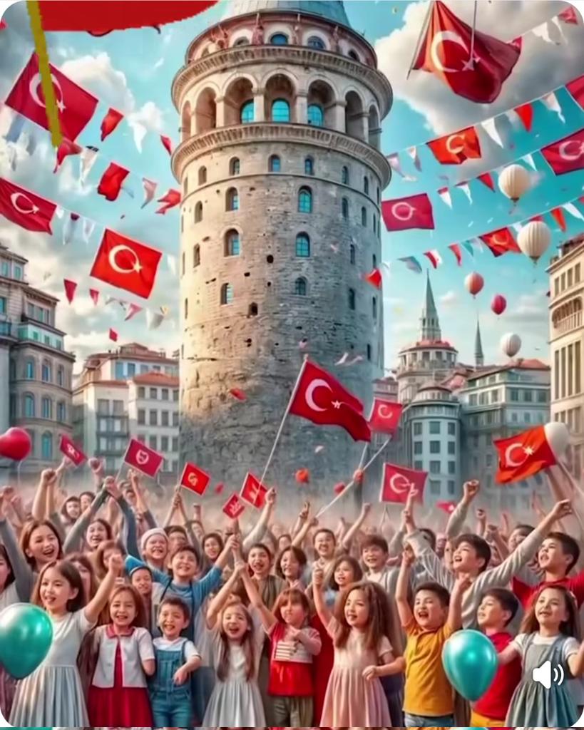 Çocuklar gülerse dünya güzelleşir.
Atatürk'ün dünya çocuklarına armağan ettiği bu özel günde barışın, kardeşliğin ve umudun egemen olduğu bir gelecek dileğiyle 23 Nisan Ulusal Egemenlik ve Çocuk Bayramı kutlu olsun.
#23Nisan
<a href="/XTurkiye/">X Türkiye</a>