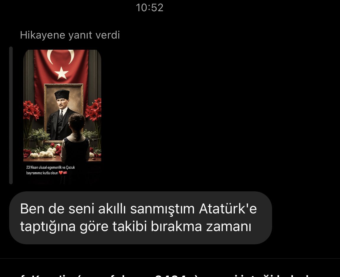 Bi yörük çocuğundan ne bekliyordunuz acaba. Atatürk’ü sevmeyen yörük mü var
