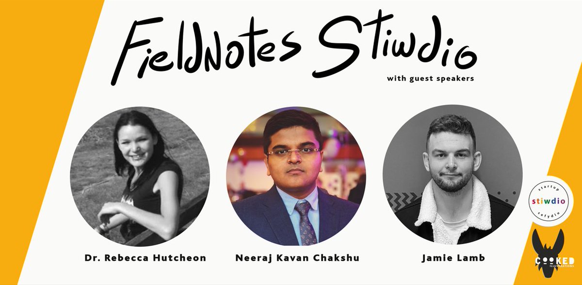 Fieldnotes Stiwdio
Event Location: Startup Stiwdio Sefydlu - Cardiff
Tuesday 29th April
5:30pm-8:00 pm

Book tickets here: lnkd.in/eyPu2B59

More info here: lnkd.in/eguC-_Kc