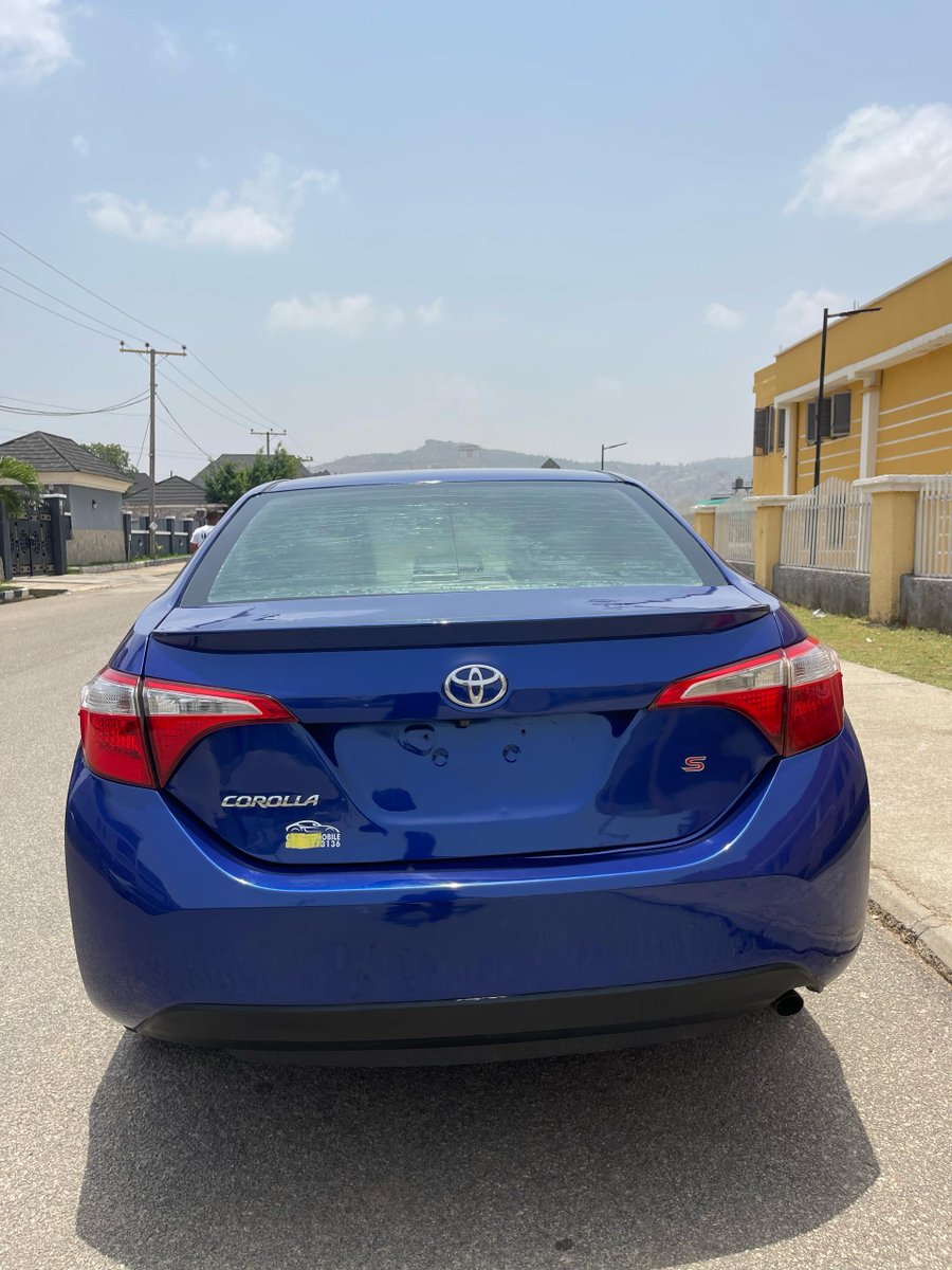 GodswillJohn20's tweet photo. ‼️‼️Unregistered 2015 Toyota Corolla ‼️ Extremely Clean 

✅Engine untempered
✅Gear transmission 
✅Air condition
✅ Clean interior 
✅ Clean exterior 
✅ Revers Camera  
✅ Nation wide delivery 

PRICE: N13.5m

Location: Abuja https://t.co/0uEUHlbIMc