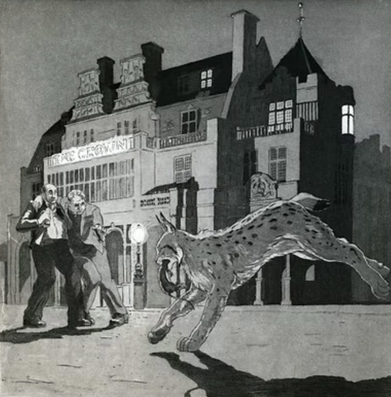 Tim Major's mythological etchings, spring show and collecting prints