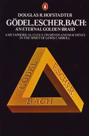 spookysilver's tweet image. book notes (4 of b)
-------------

Gödel, Escher, Bach: An Eternal Golden Braid
by Douglas R. Hofstadter 
(824 pgs, published 1979, 1999)
(#booknotes from 2023)

GEB is special. I purchased my copy in 1998 and fully read it only now.

It’s a bit similar to ‘A history of interest…