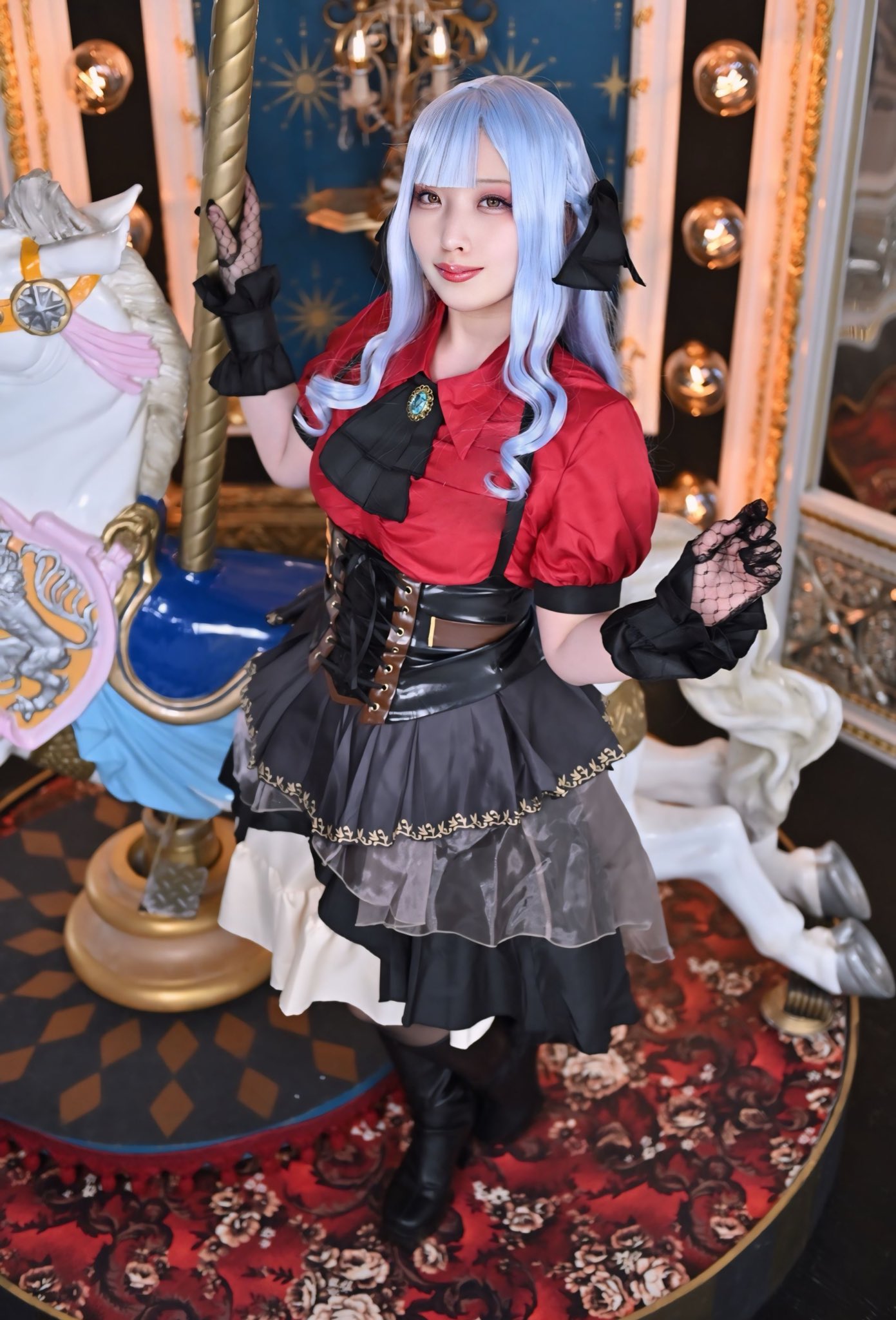 BanG Dream! Ave Mujica 豊川 祥子 コスプレXLサイズ Take(ていく)⤴️🧡 on X: 