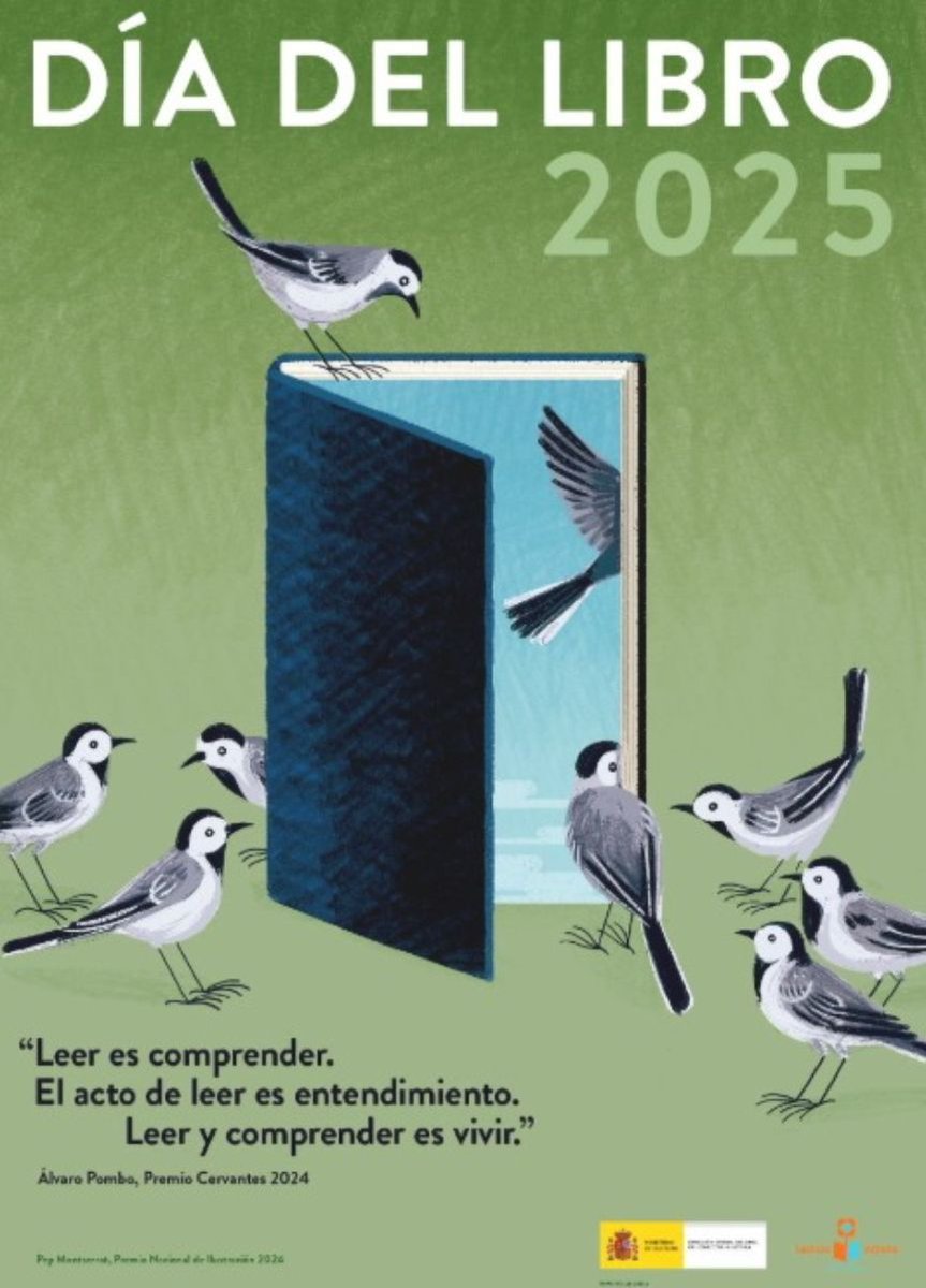 Feliz día del libro vintage