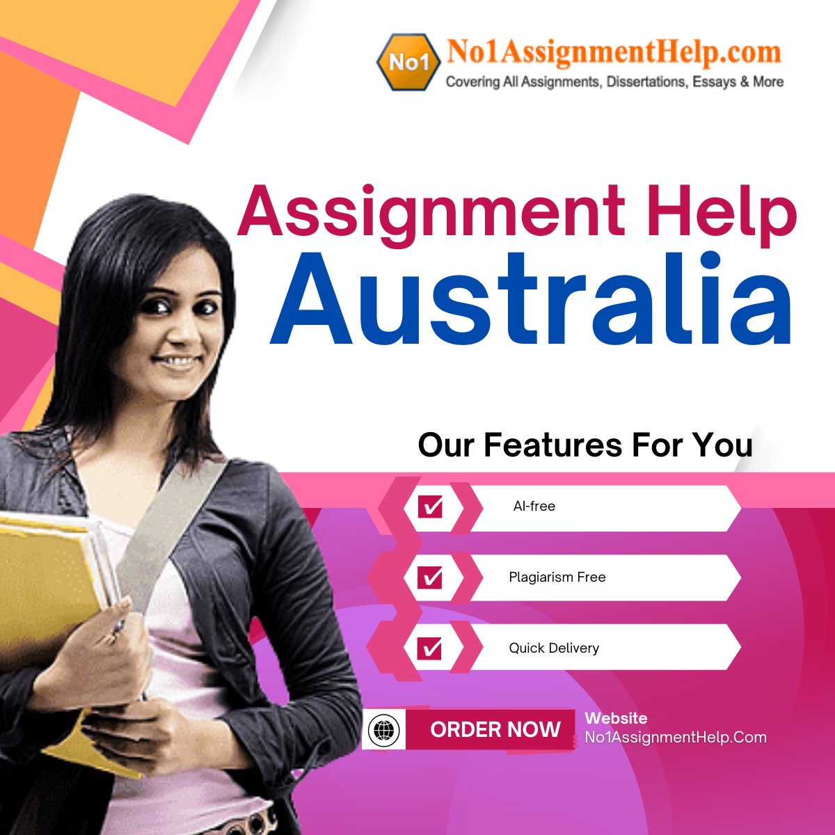 au_assignment's tweet image. Only No1AssignmentHelp.Com 💻📚 can free you from the heavy workload of coursework like assignments. 🎓✍️ Enjoy heavy discounts 💸 on assignment help services from top-rated writers in Australia⭐.

 🌐 Web: no1assignmenthelp.com/au/
#AssignmentHelpAustralia