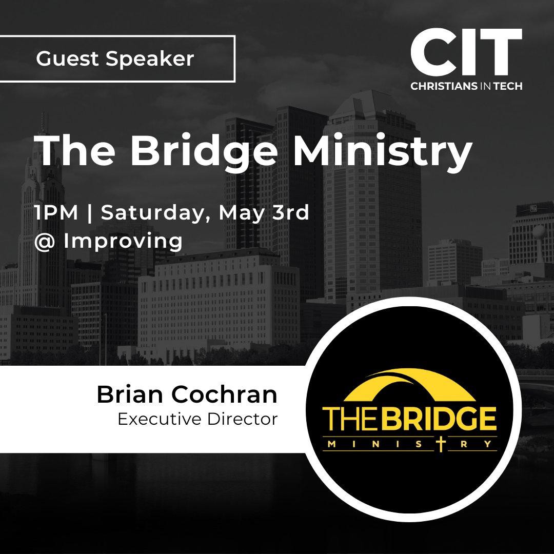 citcbus's tweet image. RSVP on our Meetup!
meetu.ps/e/P0vf4/XCdXg/i

#ChristiansInTech #Columbus #TechCommunity