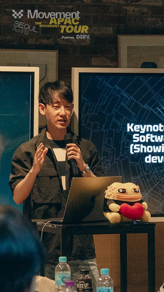 dsrvlabs's tweet photo. 🧈 Move like Butter

Minseok Kim, Software Engineer at @dsrvlabs, demonstrated an easy-to-use tool for Move  development. Using @WelldoneStudio_ Code, he showed how anyone can easily create, test, and deploy smart contracts.
He also introduced VeriWell, a tool designed to verify code integrity and enhance ecosystem trust. 🚀
