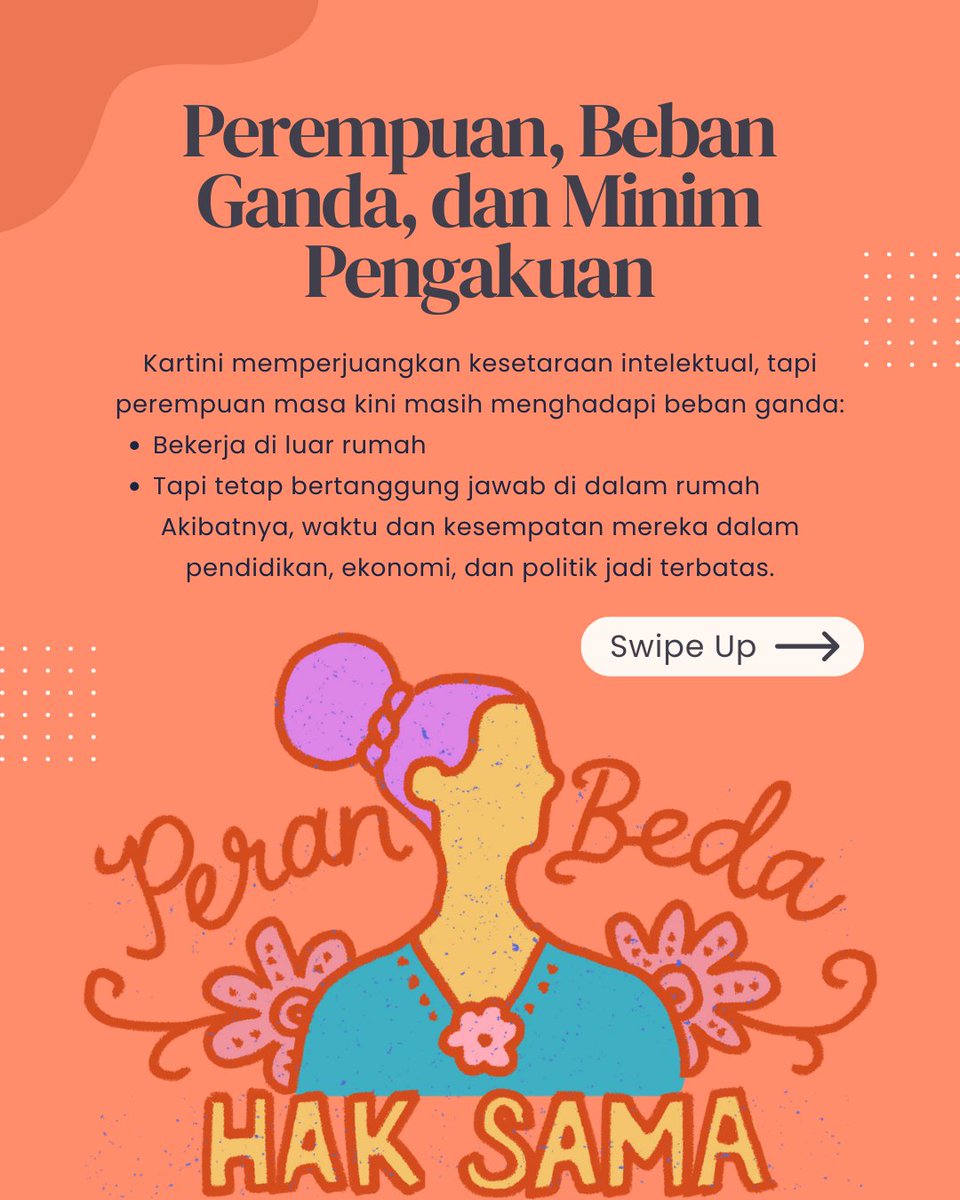 jalaprt's tweet image. Hari Kartini bukan hanya soal masa lalu.
Masih banyak perempuan hari ini—seperti Pekerja Rumah Tangga—yang berjuang untuk hak paling dasar: dihargai sebagai pekerja.
Mari lanjutkan semangat Kartini dengan #SahkanRUUPPRT ✊🏽
#HariKartini2025 #CareWorkIsWork