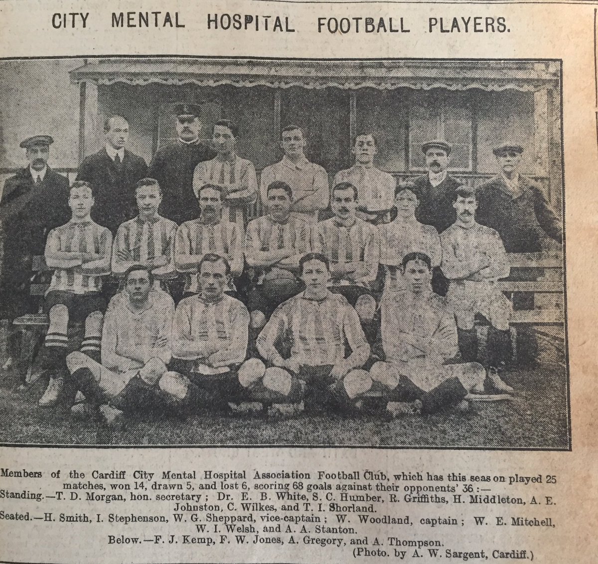 WhitchurchHosp's tweet image. Day 23 #Archive30 @ARAScot 

#CommunityArchives 

You may be surprised that sport (up to international level) was played @WhitchurchHosp over the years &amp;amp; continues to be used by the local community.

#whitchurchhospital 
#hospitalsports 
#football 
#hockey
#bowls
#cricket