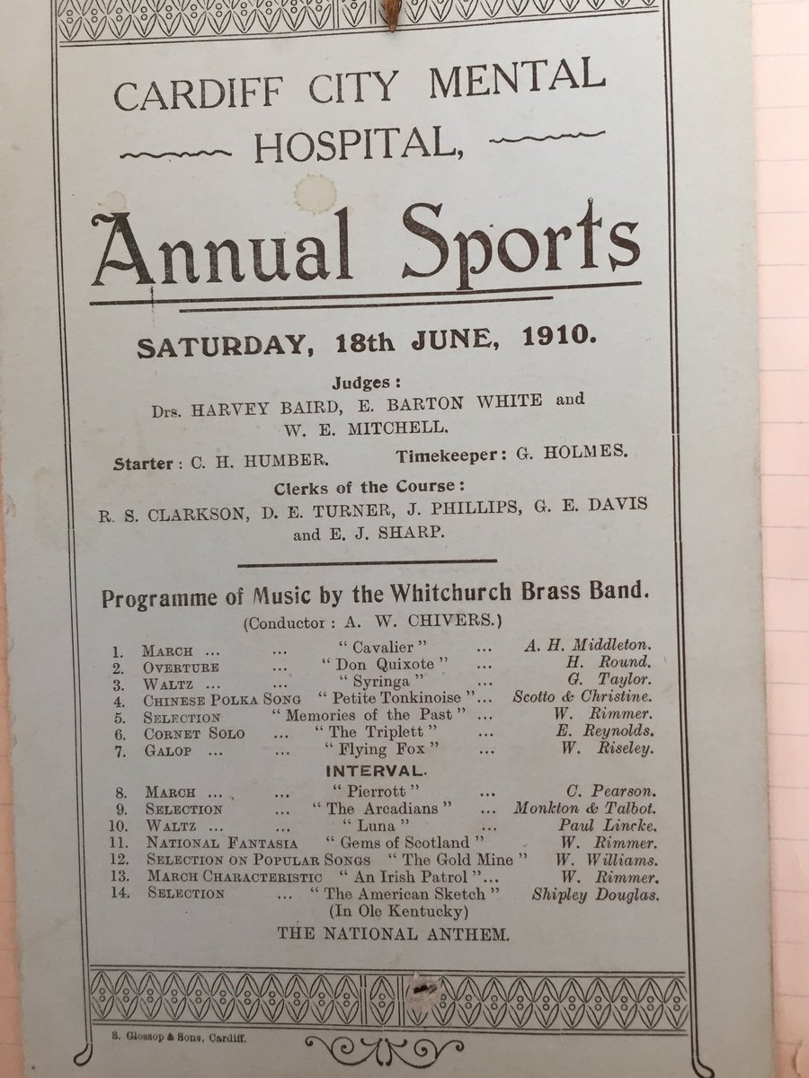 WhitchurchHosp's tweet image. Day 23 #Archive30 @ARAScot 

#CommunityArchives 

You may be surprised that sport (up to international level) was played @WhitchurchHosp over the years &amp;amp; continues to be used by the local community.

#whitchurchhospital 
#hospitalsports 
#football 
#hockey
#bowls
#cricket