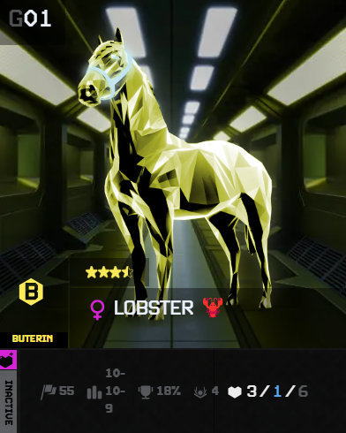 Just claimed my Beta Reward from <a href="/zed_champions/">ZED CHAMPIONS</a>. An Uncommon Badge is a sick addition to my stable and was brought about by a ROI of 603% from this fantastic horse. Really pumped now for Monday's launch. If you need a badge go to ->app.zedchampions.com/marketplace #Web3Gaming #P2E