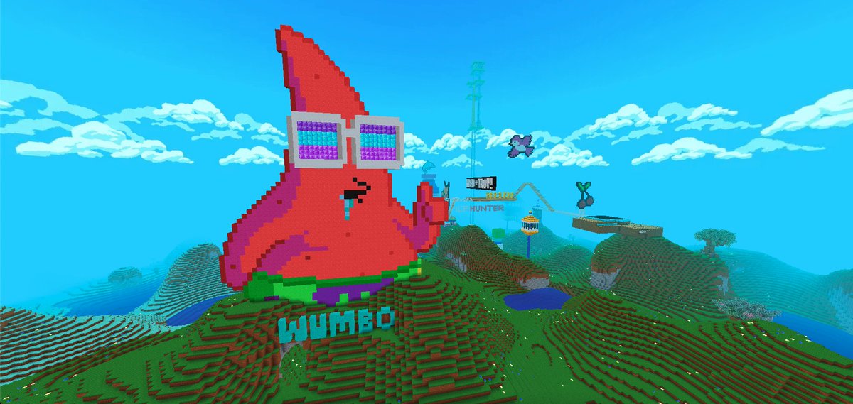🗣️W FOR WUMBO🗣️

<a href="/theRunnico/">Runnico</a> builds yet another legendary monument for the $WUMBO bros in free build!

⭐⭐⭐