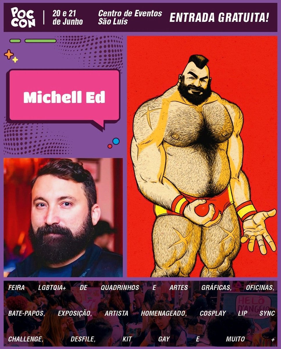 edmichell_'s tweet image. Vem aí mais uma @poc_con!