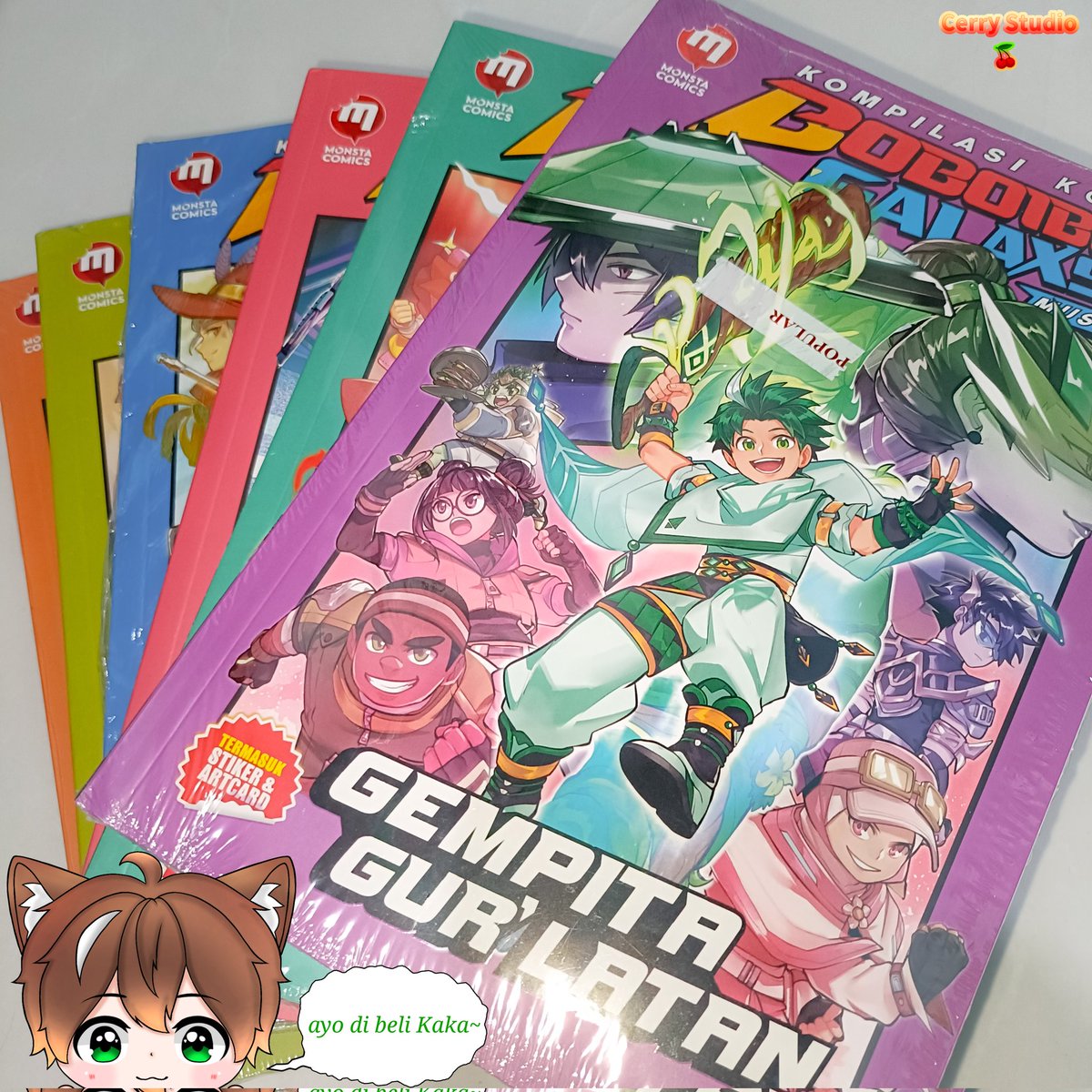 Cerry_ Studio ✨ KOMIK & FANMERCH BOBOIBOY✨ tweet media