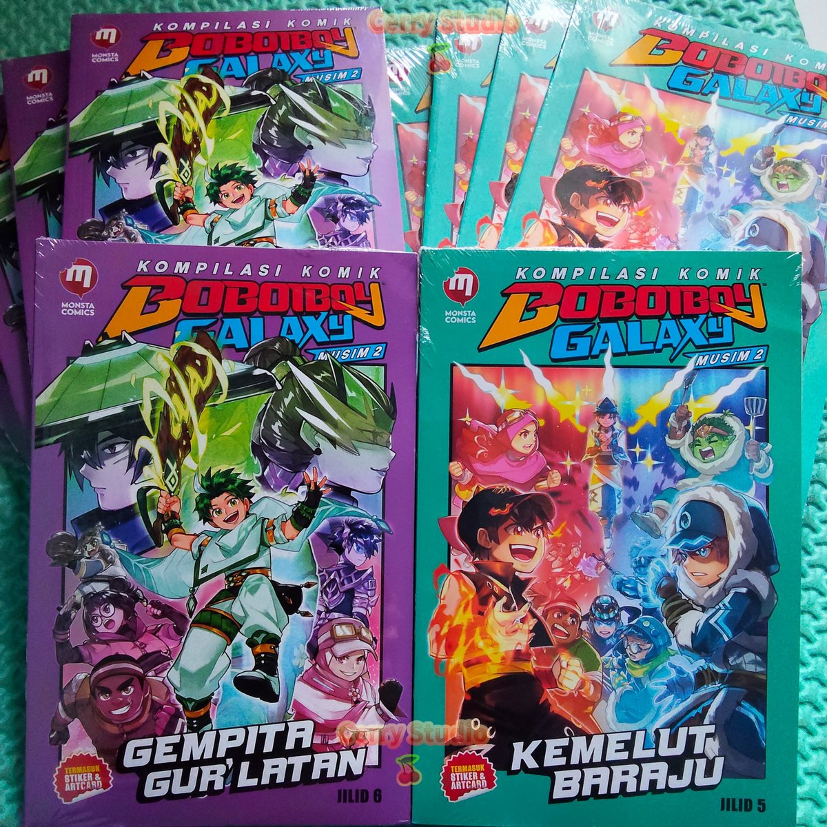 Cerry_ Studio ✨ KOMIK & FANMERCH BOBOIBOY✨ tweet media