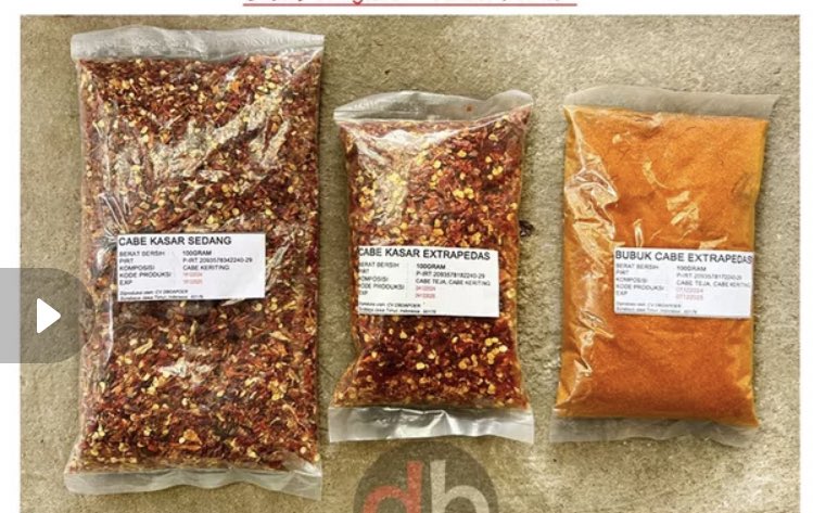 hdyaaaah's tweet photo. min info yg jual chili flakes di toko kue mana ya @infomalang makasih min https://t.co/e1DhZ4srTw