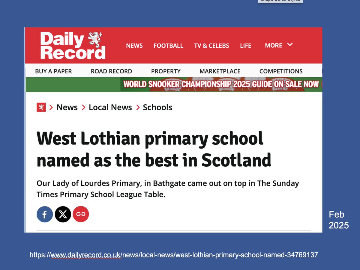 Suzanne Zeedyk (@suzannezeedyk) on Twitter photo In my slides for #TheNextDecade Conf later this week. What does the article say about <a href="/OLadyOLourdes/">Our Lady Of Lourdes Primary School</a> Primary? How did they achieve this success? Answer: They paid attention to relationships. "Being friendly & welcoming, providing cuddles & comfort, being non-judgmental." In my slides for #TheNextDecade Conf later this week. What does the article say about <a href="/OLadyOLourdes/">Our Lady Of Lourdes Primary School</a> Primary? How did they achieve this success? Answer: They paid attention to relationships. "Being friendly & welcoming, providing cuddles & comfort, being non-judgmental."