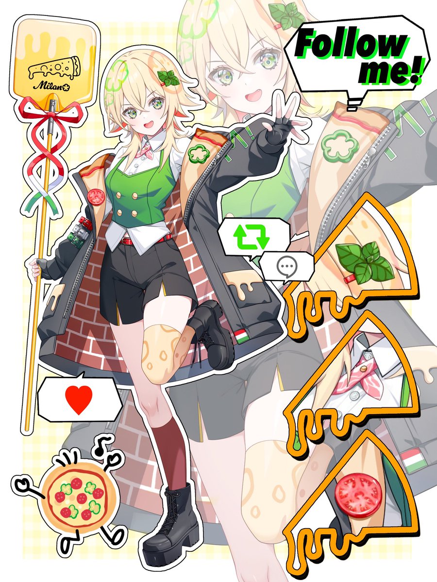 窯焼 ミラノ🍕🔥IRIAM準備中 (@milano_fire) on Twitter photo ⟡✦・┈┈#立ち絵公開 ┈┈・✦⟡
Highlight!所属
窯焼ミラノと申します🍕🔥
╭━━━━━━━━━━━╮
     お腹いっぱい
               ピザ食べようね!
╰━━v━━━━━━━━╯
IRIAM▷▶x.gd/Nua4k
🧡♻️💬全巡回!
#IRIAM準備中
#IRIAMライバーさんと繋がりたい ⟡✦・┈┈#立ち絵公開 ┈┈・✦⟡
Highlight!所属
窯焼ミラノと申します🍕🔥
╭━━━━━━━━━━━╮
     お腹いっぱい
               ピザ食べようね!
╰━━v━━━━━━━━╯
IRIAM▷▶x.gd/Nua4k
🧡♻️💬全巡回!
#IRIAM準備中
#IRIAMライバーさんと繋がりたい