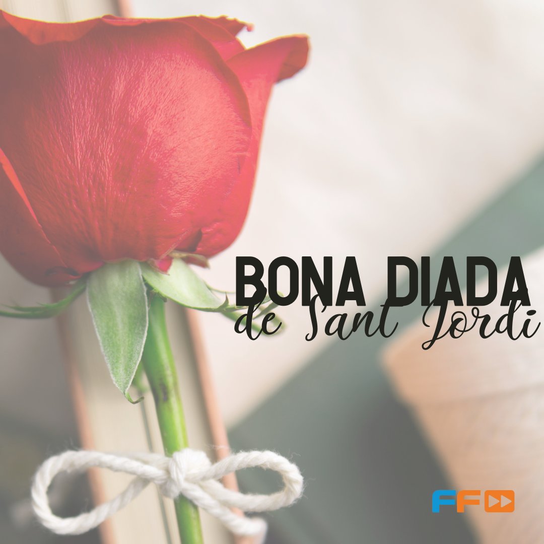 FundacionFF's tweet photo. Bona Diada de Sant Jordi 🌹 https://t.co/H31o0nGLlH