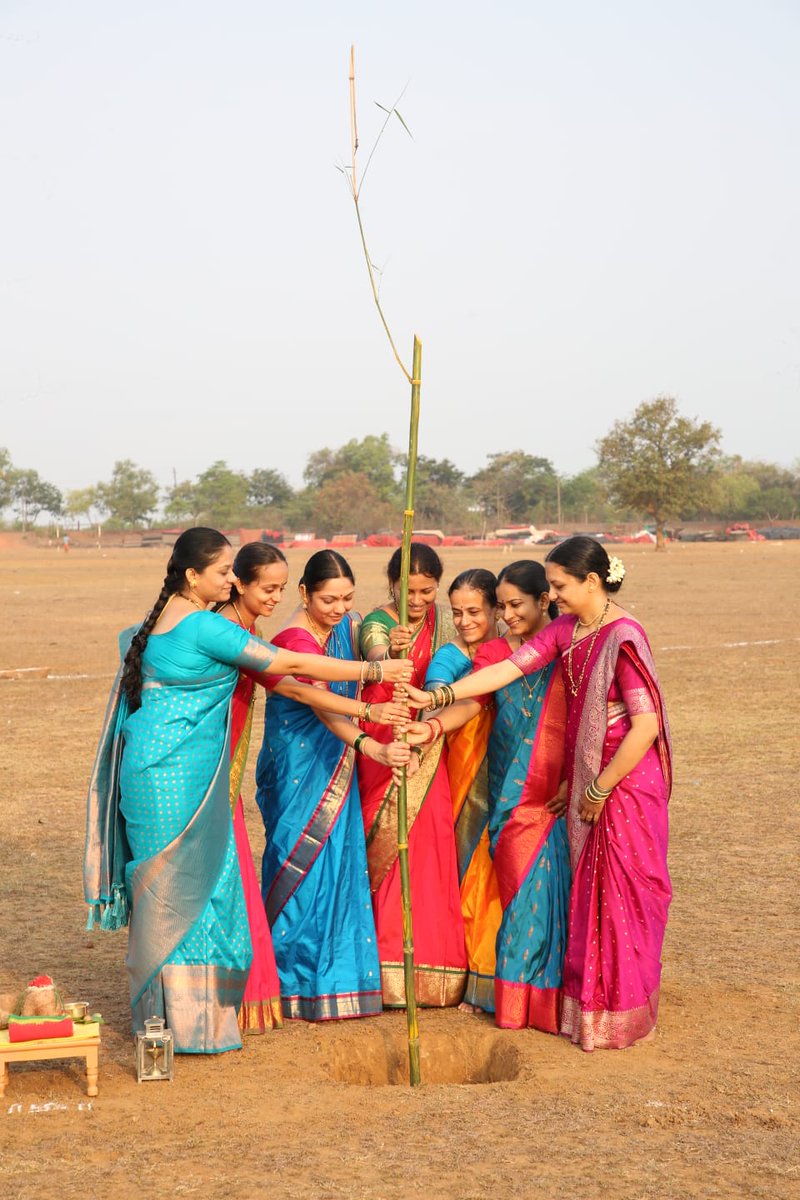 Sanatan Sanstha (@sanatansanstha) on Twitter photo The Stambh Ropan Vidhi (рд╕реНрддрдВрдн рд░реЛрдкрдг рд╡рд┐рдзрд┐) was performed at the venue of the Sanatan Rashtra Shankhnad Mahotsav in Ponda, Goa!
Held on the auspicious Shravan Nakshatra, this ritual marks the sacred beginning of the venue setup, invoking the Grace of God.
A Divine beginning of the The Stambh Ropan Vidhi (рд╕реНрддрдВрдн рд░реЛрдкрдг рд╡рд┐рдзрд┐) was performed at the venue of the Sanatan Rashtra Shankhnad Mahotsav in Ponda, Goa!
Held on the auspicious Shravan Nakshatra, this ritual marks the sacred beginning of the venue setup, invoking the Grace of God.
A Divine beginning of the