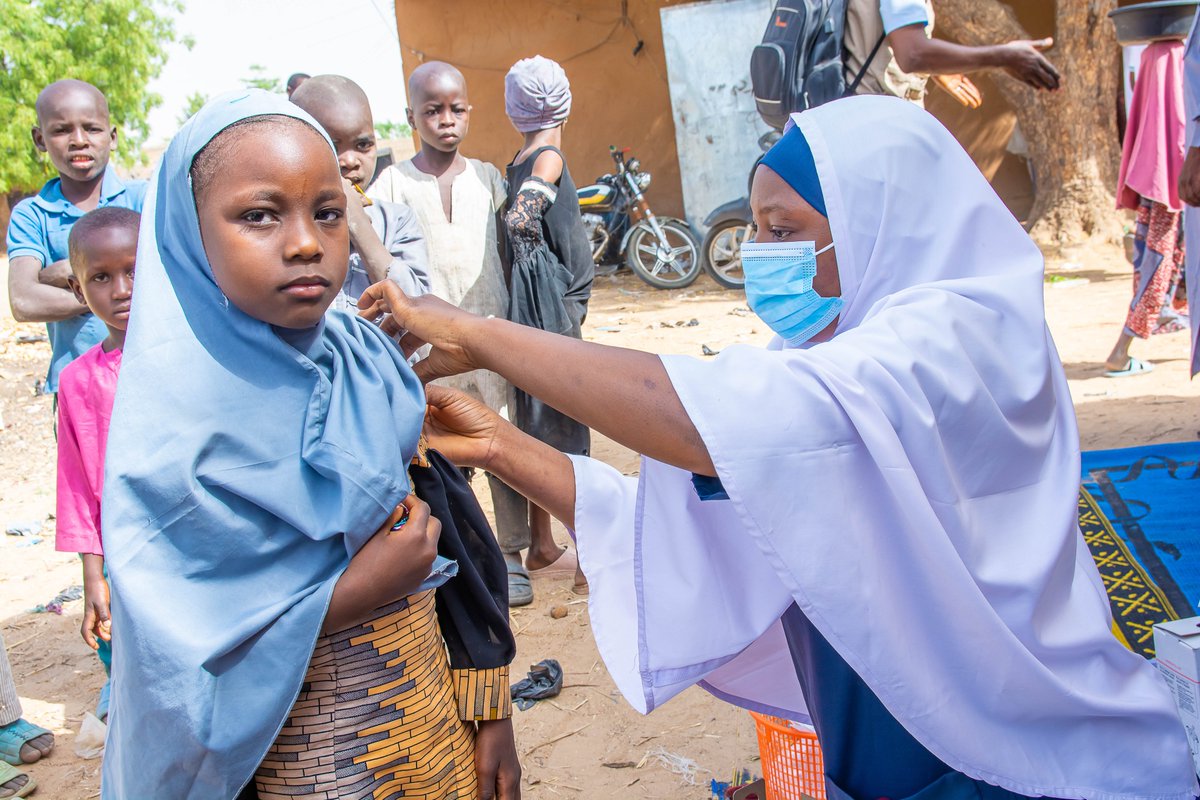 Help your child to maintain steeze and composure against preventable diseases. Vaccination is the best way to have a healthy start in life. 

Say NO to hesitancy, YES✅ to immunization #ForEveryChild.💙