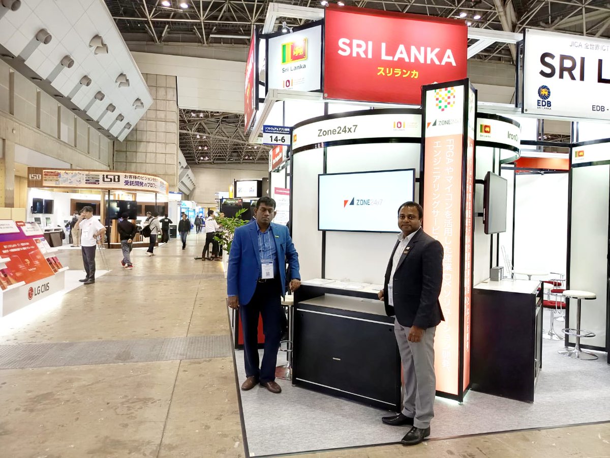 Zone24x7's tweet photo. Sampath Wickramasinghe, Head of Solution Strategy &amp; Value Creation, and Manjulal Waas, Head of Client Services, are currently attending @JapanITWeek Spring Tokyo 2025.

#BestEngineeringTalent #JapanITWeek #DigitalTransformation #AI #ITSolutions #TechInnovation #NetworkingInTech https://t.co/eACawG9n67