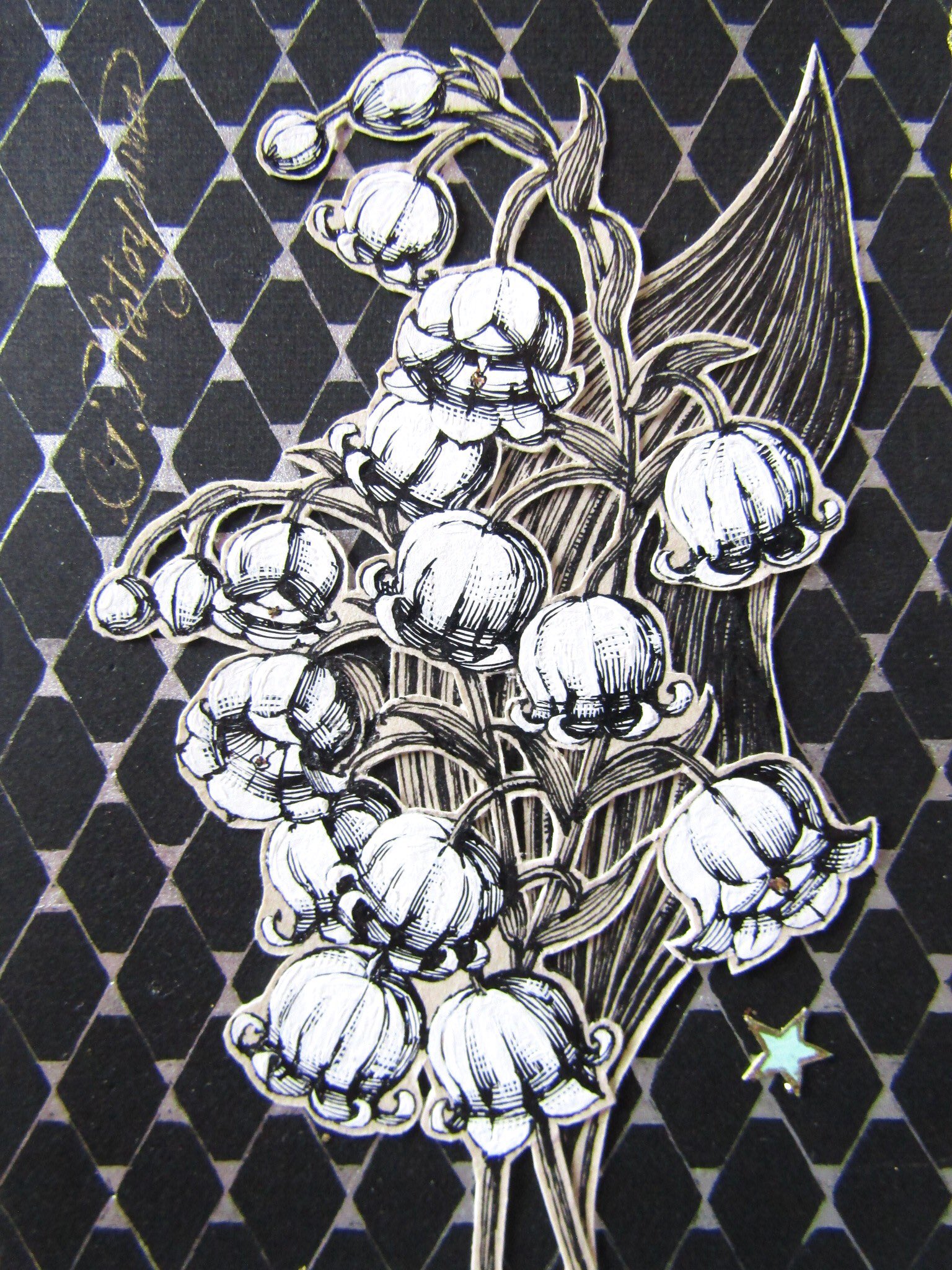 鳩山郁子　直筆　小品 鳩山郁子 直筆イラストサイン本「羽ばたき Ein Marchen」