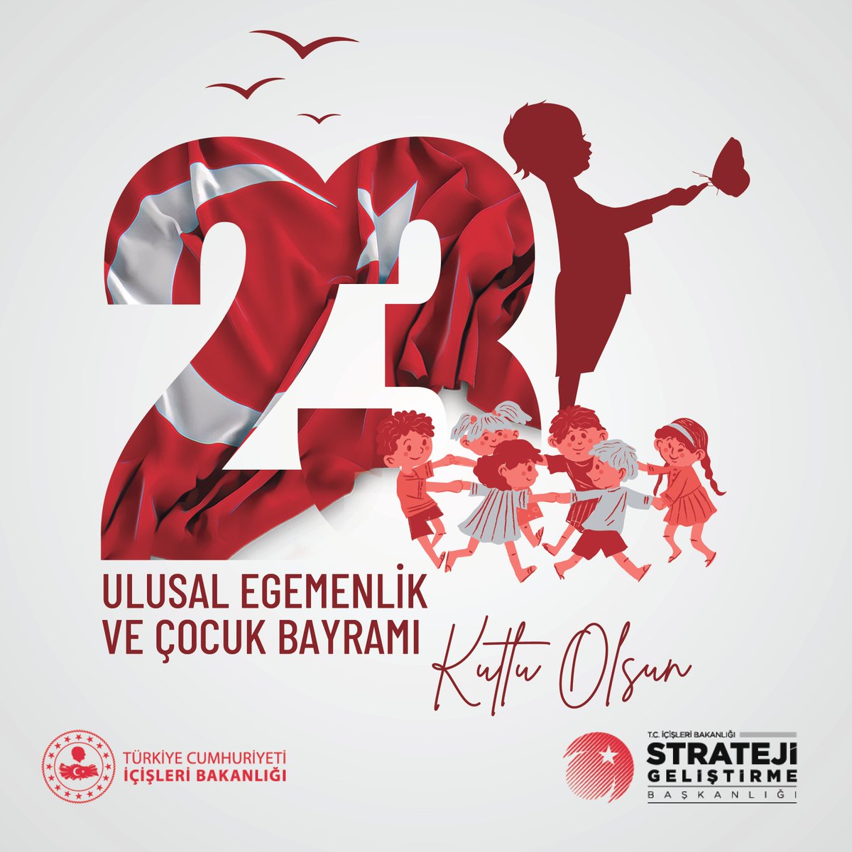 #23Nisan Ulusal Egemenlik ve Çocuk Bayramı kutlu olsun.🇹🇷
#23NisanKutluOlsun