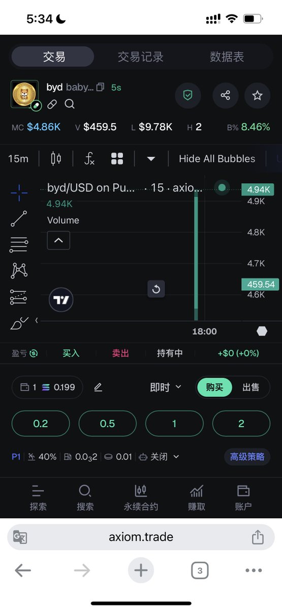 wangtuai888's tweet image. 我必须吹爆这个打狗工具  电脑/手机均可
axiom.trade/@xiaowei

速度用上  按头每个人 必须用这个  
真的太丝滑了秒进秒出

而且支持多个钱包 同时买入 支持
市价单 限价单 翻倍自动出本
跟随dev设置比例 自动卖出
设置3个预设 不同gas 滑点等等

也可以添加推特监控 钱包监控 添加备注…