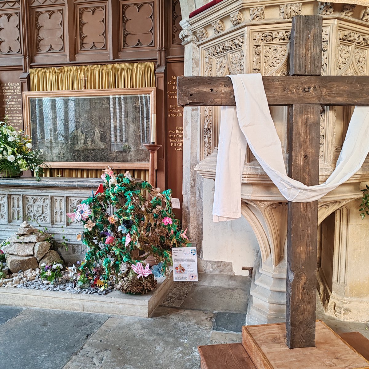 Wyvern St Edmund’s Academy (@wyvernstedmunds) on Twitter photo The WSE and <a href="/Salisbury6form/">Salisbury 6th Form College (S6C)</a> Eastertide Wish Tree is inspired by an ancient olive tree from the garden of Gethsemane is on display in St Thomas's Church from Easter Sunday to Sun 8th of Jun. Art students have created blooms to represent their prayers for a kinder world. The WSE and <a href="/Salisbury6form/">Salisbury 6th Form College (S6C)</a> Eastertide Wish Tree is inspired by an ancient olive tree from the garden of Gethsemane is on display in St Thomas's Church from Easter Sunday to Sun 8th of Jun. Art students have created blooms to represent their prayers for a kinder world.