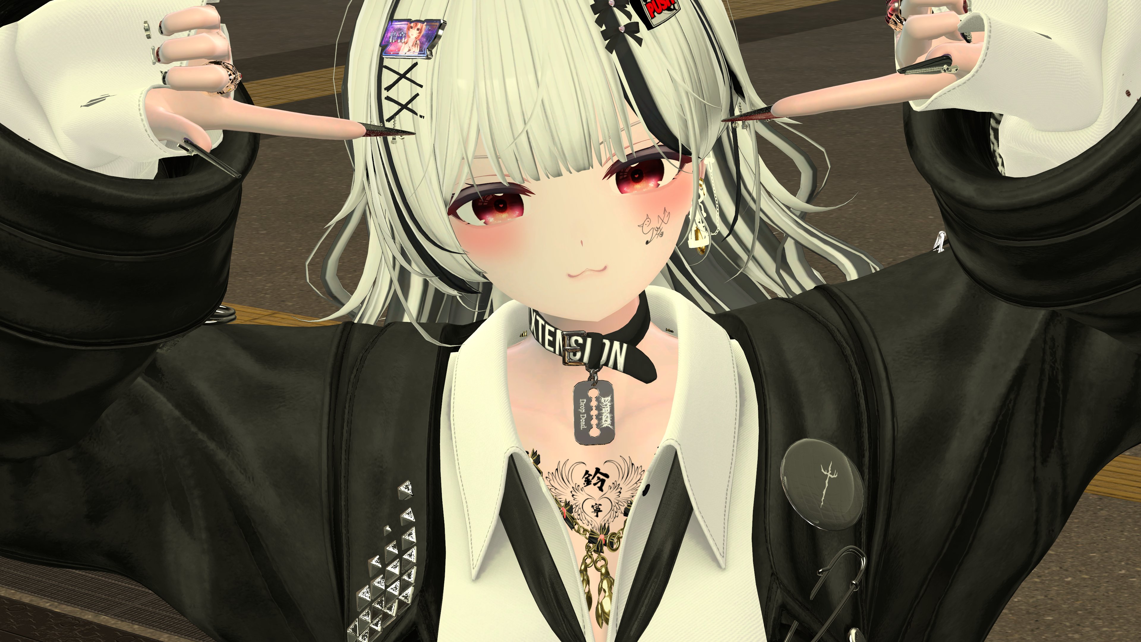 希少 黒入荷！ うにまる X / (@UNi__VRchat) フェイスクリーム