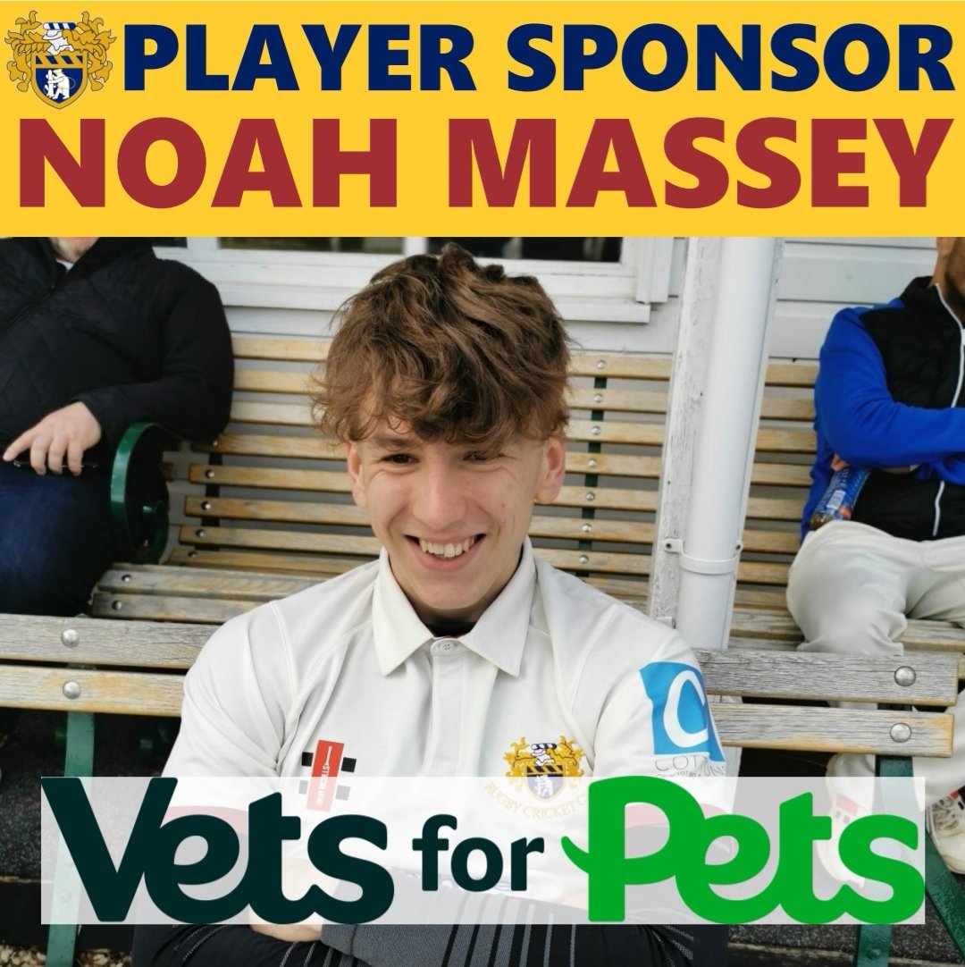 Noah Massey is sponsored by Vets for Pets Leeds Colton for the 2025 season. We are really grateful for their support of the club and our young, fast bowler.