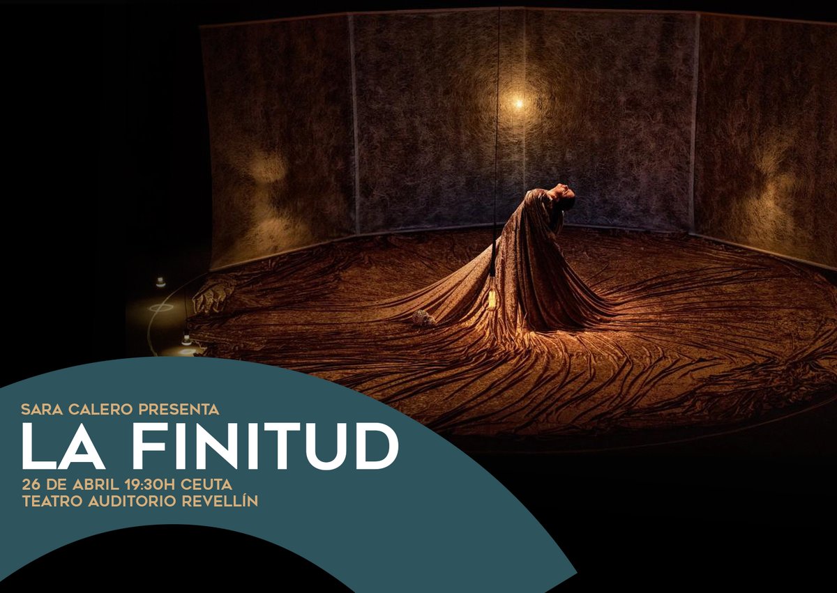 GrupoNuevosProyectos (@gnp_grupo) on Twitter photo 'La Finitud' de <a href="/calero_sara/">Sara Calero</a> viaja al Teatro Revellín de Ceuta para reflexionar sobre la vida y su final a través de la danza española y el flamenco.
.
LA FINITUD
📅 26 de abril ⏰19:30h
📍Teatro Revellín. Ceuta.
🎟 teatrorevellin.es/la-finitud/ 'La Finitud' de <a href="/calero_sara/">Sara Calero</a> viaja al Teatro Revellín de Ceuta para reflexionar sobre la vida y su final a través de la danza española y el flamenco.
.
LA FINITUD
📅 26 de abril ⏰19:30h
📍Teatro Revellín. Ceuta.
🎟 teatrorevellin.es/la-finitud/