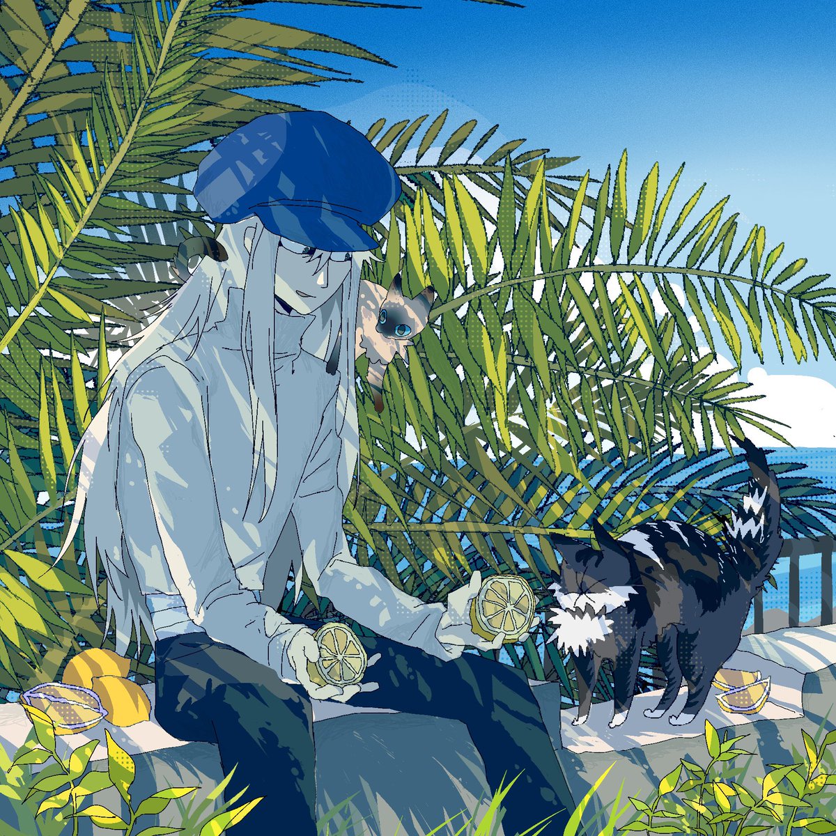 mxx0290's tweet photo. #hxh #カイト
四張畫的比較滿意的😌剩下一些沒有放出的圖在🪁個人插圖本里！
插圖本一共72p+-，會在cp31上販售大家敬請期待！ https://t.co/9EuYX99Rjs