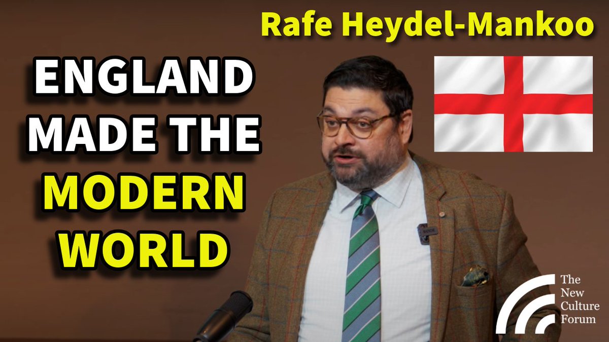 Happy #StGeorgesDay 🏴󠁧󠁢󠁥󠁮󠁧󠁿

No country has had a greater or more positive impact on the globe

England's Top 10 Gifts to the World - my speech: youtu.be/5RQ8IK3j3vs

Summary:

1. Industrial Revolution: the greatest leap forward in human development in 12,000 years

2. Railways