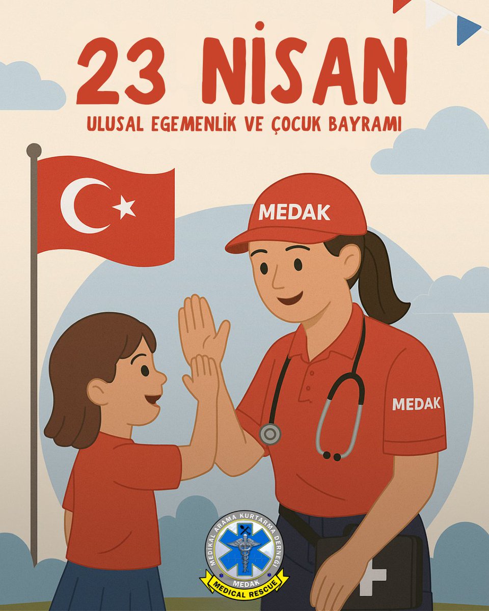 🎈Bugün, geleceğimizin teminatı olan çocuklarımızın günü!

🌍 Her çocuğun; sağlıklı, mutlu ve güvenli bir dünyada yaşama hakkı vardır.

🇹🇷 #23Nisan Ulusal Egemenlik ve Çocuk Bayramı kutlu olsun! 🎉🎁
