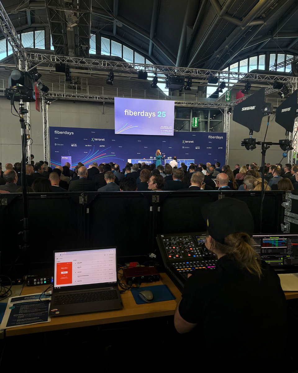 livevoice_io's tweet photo. In the beginning of this month, LiveVoice powered a Silent Stage setup at the Fiberdays 2025  – where the future of digital infrastructure took center stage! The event took place at Messe Frankfurt and we are looking forward to be back soon!  #LiveVoice #Fiberdays2025 https://t.co/ERrd6GgPkL