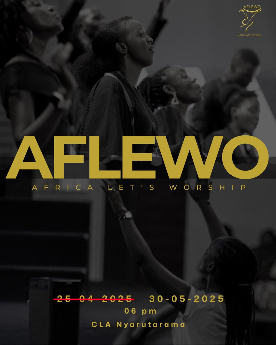 ✨ AFLEWO is back! ✨
Mark your calendars and save the new date.

'AFLEWO 2025' is coming !!!!

Get ready for a powerful night of worship and unity in Christ, our Lord ! 

#Aflewo2025 
#UnitedInChrist
#WorshipWithUs
#LightOfTheWorld