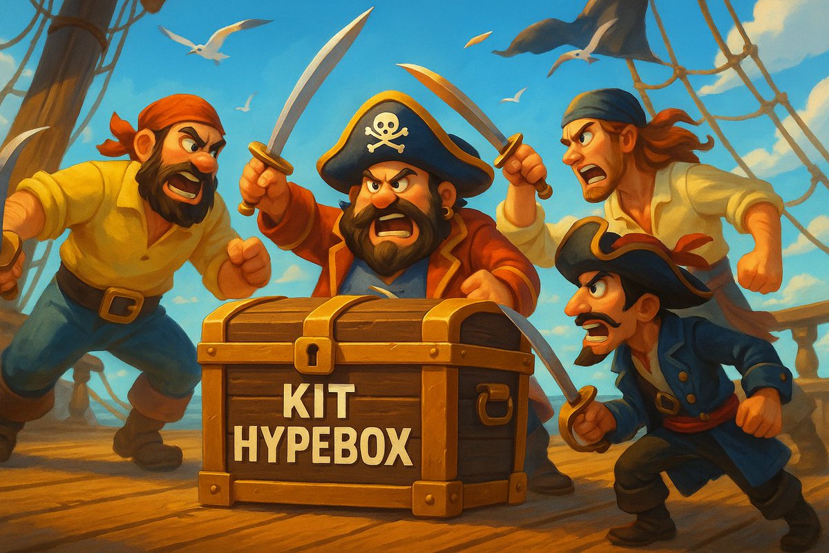 The limited time KIT HYPEBOX has returned on the Factions: Pirate realm! 🎁

To celebrate, we're giving away the following:
⚔️ 3x KIT HYPEBOX 
⚔️ 2x KIT HYPEBOX 
🪙 3,500x GOLD

Follow, Retweet, and Like for a chance to win! 💫