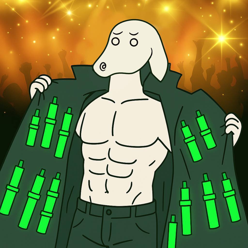 JimiSendrix69's tweet image. $fido is the OG lore from 1984

If you’re not stacking here, do you even cryp bro! 👊 

5HkbYej6mQu1xfk2kB3kuxL4sUSAZBqVaSDMkU75pump

$pumpcycle #pumpcycle #pumpswap $gfr $sol $Vine $goat $fart $eth $trump $pepe $bobo $btc $xrp $doge #Crypto #Trump $gwc $Bwt #1000X #Memecoin