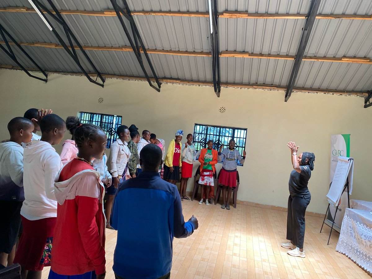 #Powerfulvoices, #realstories. During the Shelter Working Group session with <a href="/Gvrckenya/">GVRC Kenya</a> , girls shared their experiences and received education on life skills and sexual &amp; reproductive health rights. Empowerment begins with safe spaces.
#EndGBV
#IndigenousGirls